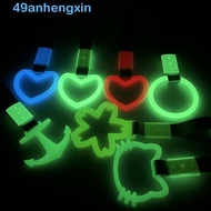 ANHENGXIN Rear Bumper Warning Ring, JDM Broken Heart Drift Charm Strap, Portable Safe Handle Charm F