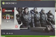 XBox One X 黑潮版 主機 (戰爭機器式樣)