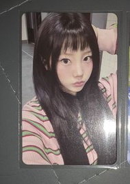 illit wonhee 小卡 特典