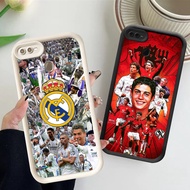 Case for OPPO Reno 11 4F 3 5 11F 4 6 Pro 5G FA-45 Ronaldo CR7 Black Silicone