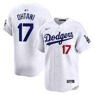 #17 Shohei Ohtani 大谷翔平 洛杉磯道奇 Dodgers 主場白 球衣