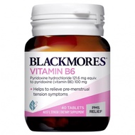 Blackmores Vitamin B6 Vitamin B6 Supplement – 40 Tablets