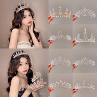 crown princess crown cantik Girl Shiny Birthday Rhinestone Bridal Crown Headband