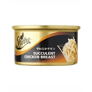 (OFFER)SHEBA SUCCULENT CHICKEN BREAST 85G X 24CANS