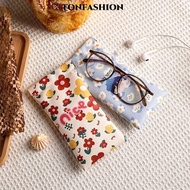 TONFASHION Glasses Bag, PU Leather Cartoon Printed Glasses Box, Storege  Portable Eyewear Protector