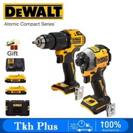 DEWALT Atomic Brushless Cordless DCD709 13mm Impact Drill & DCF850 1/4'' Hex Impact Driver Combo