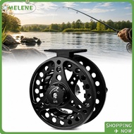 MELENE Fly Reel, Aluminum Alloy 2+1BB Bearings Fly Fishing Reel, Durable 85mm Diameter 5/6 WT Fishin