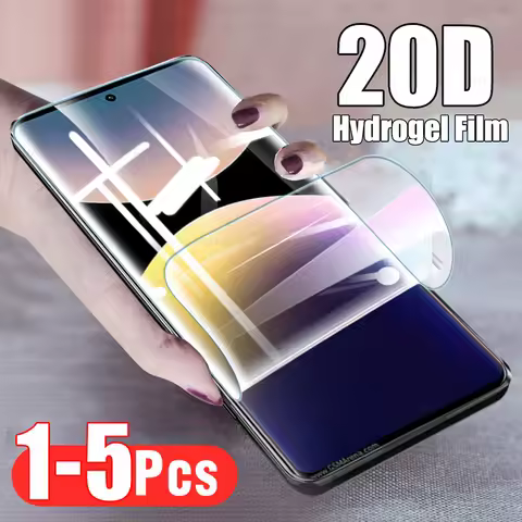 1-5Pcs Hydrogel Film For Redmi Note 14 13 Pro+ Plus Screen Protector Not Glass Xiaomi 14T 13T Poco M