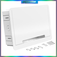 POP Recessed TV Outletand Networks Enclosure 9Inch In Wall TV Media Box Enduring
