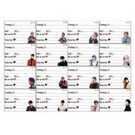 Jack j97 shaped notebook labels 16 labels