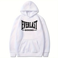 NEW ARRIVAL HOODIES EVERLÂST B0XING UNISEX 100%COTTON S-5XL PREMIUM QUALITY 250GSM