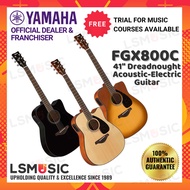 Yamaha FGX800C Dreadnought Cutaway Acoustic-Electric Guitar - Natural (FGX-800C / FGX 800 / FGX 800C
