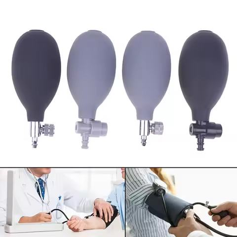 Manual Blood Pressure Monitor Inflation Airbag PVC Metal Valve Blood Measure Pressure Meter Accessor