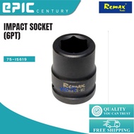Remax Impact Socket 3/4″Dr X 6Pt 37Mm ~75Mm