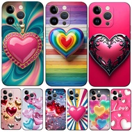 For iPhone 15 Pro Case For iPhone 15 Pro Max Phone Back Cover Soft Silicone Protective Black Tpu Cas