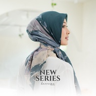 Jilbab Kerudung Paris HARRAMU Motif Fayinza Segiempat Voal Premium Hijab Krudung Printing Lasercut