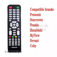 For Universal Devant Huayu RM-L1210 RM-L1210 D LCD LED TV PWEDE Pensonic dveant coby LEDTV Remote Control Original For DEVANT LCD LED TV Player evision Remote Control prime video About YouTube NETFLIX