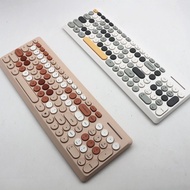 Forwarder Color Retro Punk Wireless Single Keyboard Cute Office Notebook