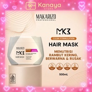 Makarizo Professional MK3 Repair & Revive Hair Mask Jar 500ml - DAMAGED Hair