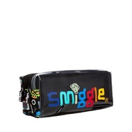 Smiggle Pencil Case Twinzip See Cheer Boy Black - IGL443674Blk