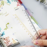 6-hole Bookmark ruler for Planner A5/A6 notebook