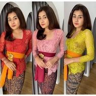 Kebaya Bali Tiedye Sofia Bed Long Sleeve KEBAYA Modern KEBAYA KEBAYA Bali Tops KEBAYA Tille (Dress Only)