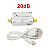 Diymore ไดรฟ์รับสัญญาณสูงเครื่องขยายเสียง RF 10M-6GHz ได้รับเครื่องขยายเสียงกำไร10dB/20dB/30dB/40dB