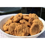 Chocolate Chip Cookies Crunchy Borong, Murah Dan Sedap 1kg (285-325pcs)