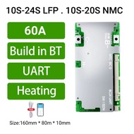 JBD BMS DB24SA08 20S 24S LiFeP04 ไบออน 24V 36V 72V มีระบบ Bluetooth (BT) รวมอยู่ พร้อม UART Smart BM
