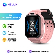 HELLO M04 Smart Watch For Kids Video Call Extra Long Standby 4G Card Map GPS Location Smartwatch