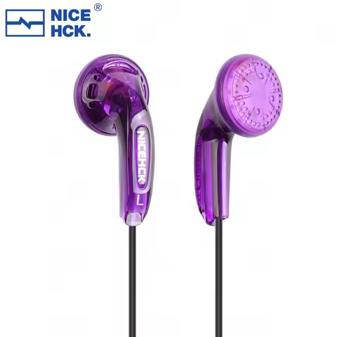 NICEHCK Traceless 3.5mm/Type-C HIFI Game Earbud 15.4mm Dynamic Driver Wired Headset Bass Music Sport