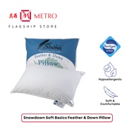 Snowdown Soft Basics Feather &amp; Down Pillow