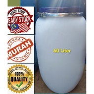 60liter/used Keg/Airtight Keg/ Blue Keg/ Bokashi /EM/Bokahsi/Plastic Bag/Drum Bag