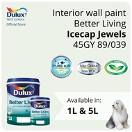 Dulux Interior Wall Paint - Icecap Jewels (45GY 89/039) (Better Living) - 1L / 5L