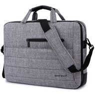 17.3-inch nylon shockproof portable laptop bag with shoulder strap handle and various pockets