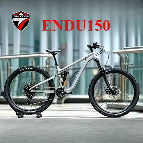 TWITTER HD 27.5/29inch 150 Stroke MTB Велосипед ENDU150 M6100/NX-12S AM Full Absorption Aluminum Mou