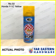 BOSNY Acrylic Spray Paint Red | Black | Blue | Green | Gray | White | Clear | Orange | Pink 400cc