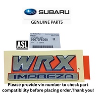 Subaru Rear Trunk Emblem 93073FE050 V7 Impreza WRX STI