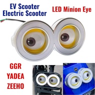 LED Lamp Minion Eye LED Lampu Mata Minion GGR YADEA ZEEHO EV Scooter Electric