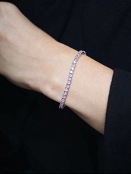 Order Item  訂購款 - 韓國 LLOYD 粉紅色 網球手鏈 Tennis Bracelet
