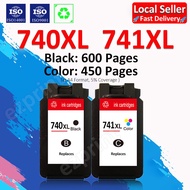 Compatible for Canon 740XL 741XL Ink Cartridge  PG740XL CL741XL Canon 740 Ink Canon 741XL Cartridge 