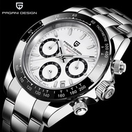 【100% Genuine】PAGANI DESIGN Sports Men's Quartz Watch Men's Sapphire Stainless Steel Chronograph Luxury Watch Men's PD-1644