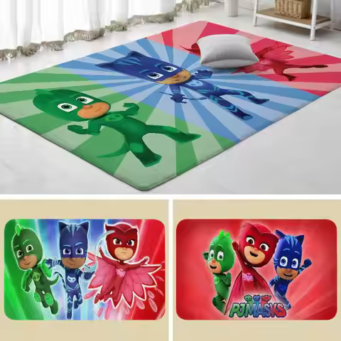 Cartoon H-PJ-M-Masks Cute Carpet Bathroom Anti-slip Mat Door Mat Home Decoration Mat Entrance Door M