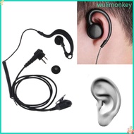 WU PTT Mic Earpiece For GP2000 GP2100 GP300 GP308 GP68 GP88 GP88S GP3188 DP1400