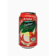 Drinho Lychee Flavoured Drink/Minuman Berperisa Laici/ 荔枝味饮品 (24 cans x 300ml)