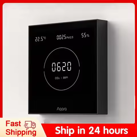 NEW Aqara Air Quality Monitor Panel S1 Omni Directional Air CO2 PM2.5 Temperature Humidity Monitorin