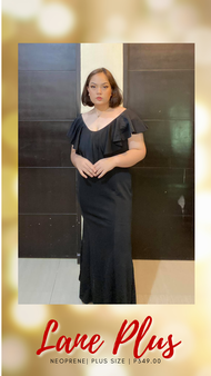 PLINKY - LANE Ladies Gown Wedding Bridal Ninang Bridesmaids Debut Women’s Maxi Long Dress Formal Eve