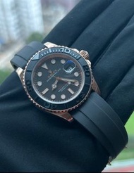 ROLEX YACHT-MASTER 116655 玫瑰金遊艇 15年11月 二手全套
