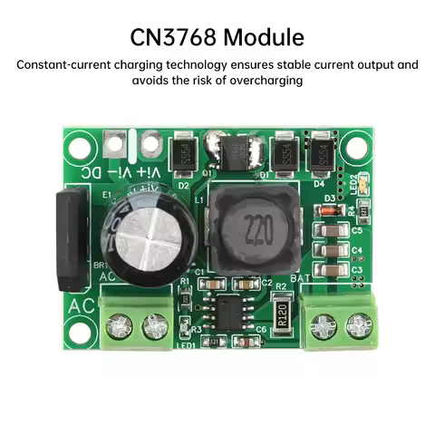 12V lead-acid battery charging module CN3768 module three-stage charging constant current charging A