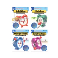 Kumon Speed and Accuracy: Addition, Division, Multiplication & Division (Ages 6+ and 8+)